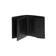 
Classic 100% Full-Grain leather Wallet - Rückansicht mit verstärkten Lederträgern & handwerklichen Nähten