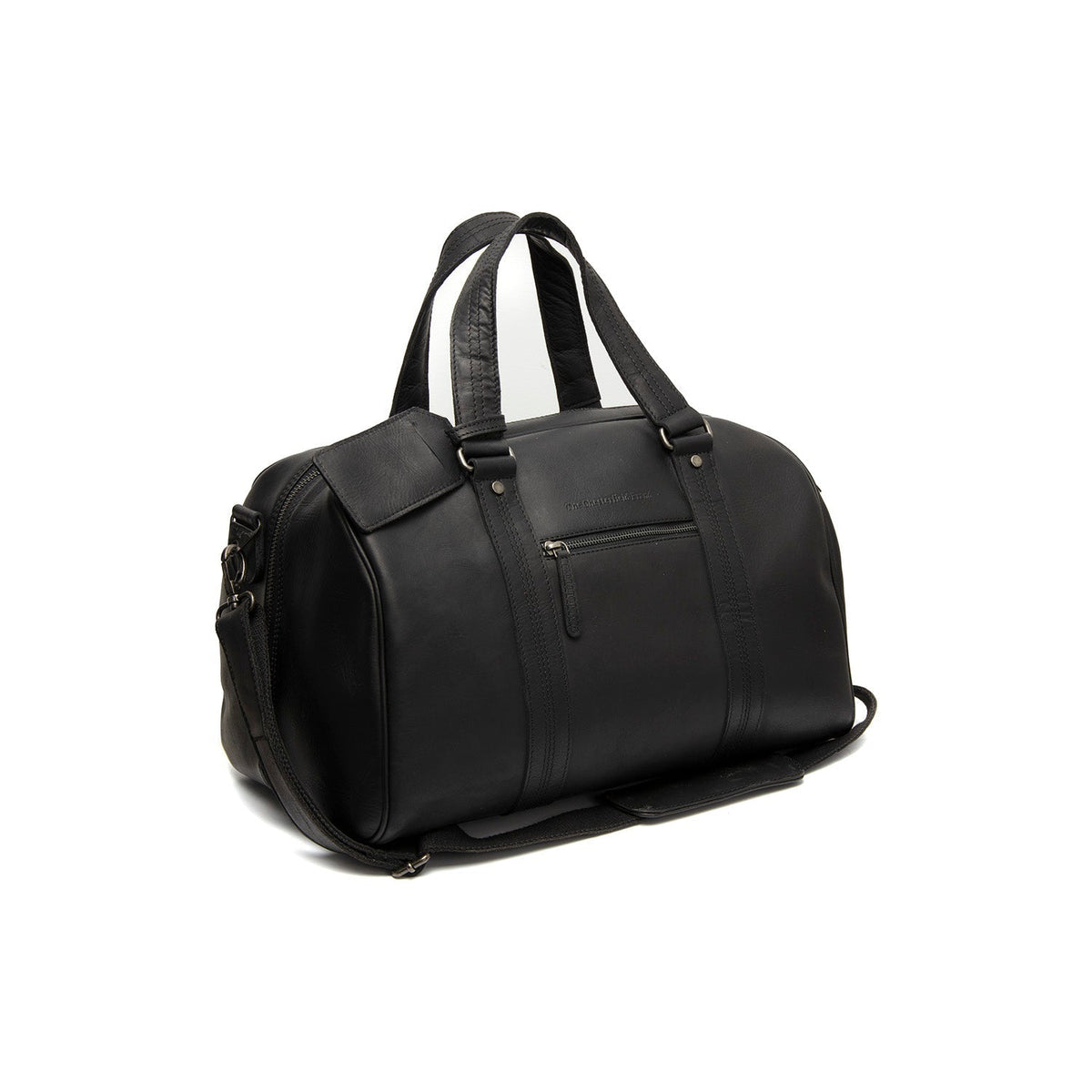 
Volenza Vollnarbenleder-Weekender-Reisetasche aus klassischem 100% Vollnarbenleder - Full Exterior Vorderansicht & maßgeschneiderte Silhouette | Online Kaufen