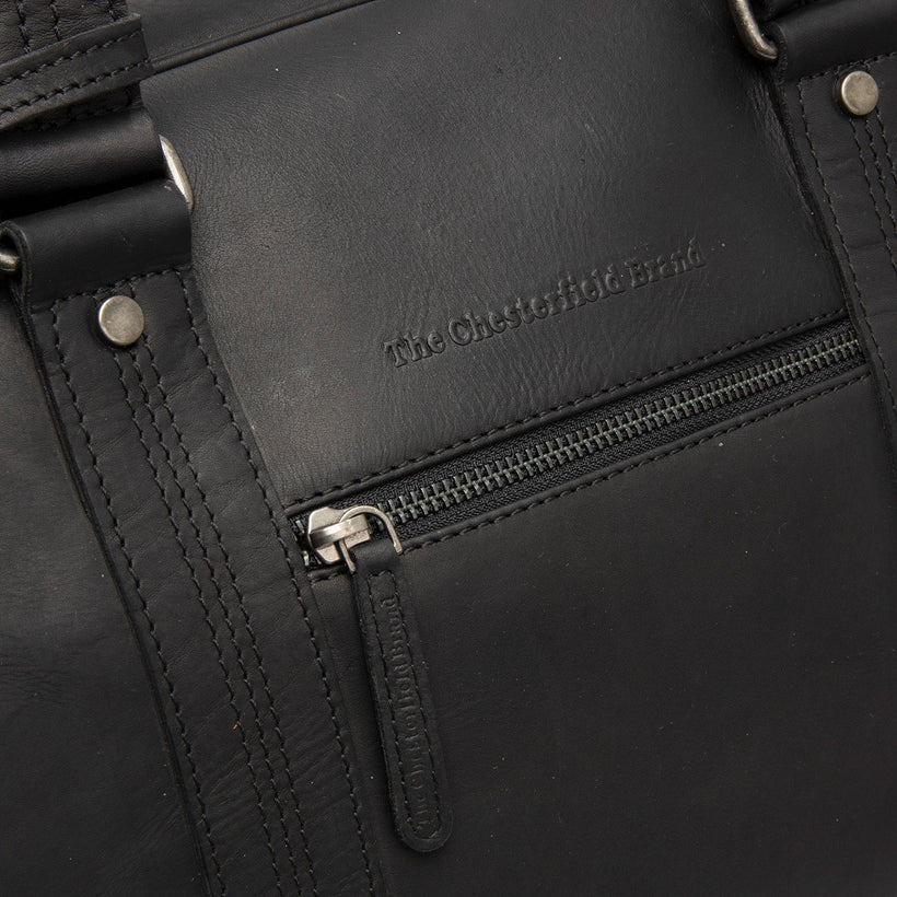 Volenza Full-Grain Leather Weekender Bag für Damen