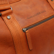 
Volenza Vollnarbenleder-Weekender-Reisetasche – alternate product view 3
