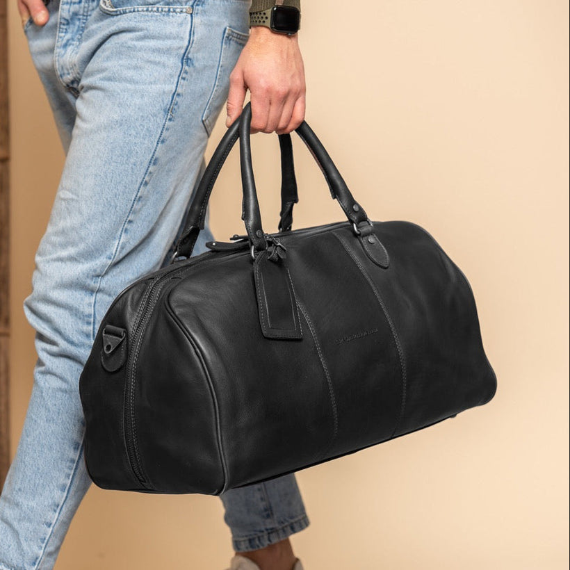 William Full-Grain Leather Weekender Bag für Damen