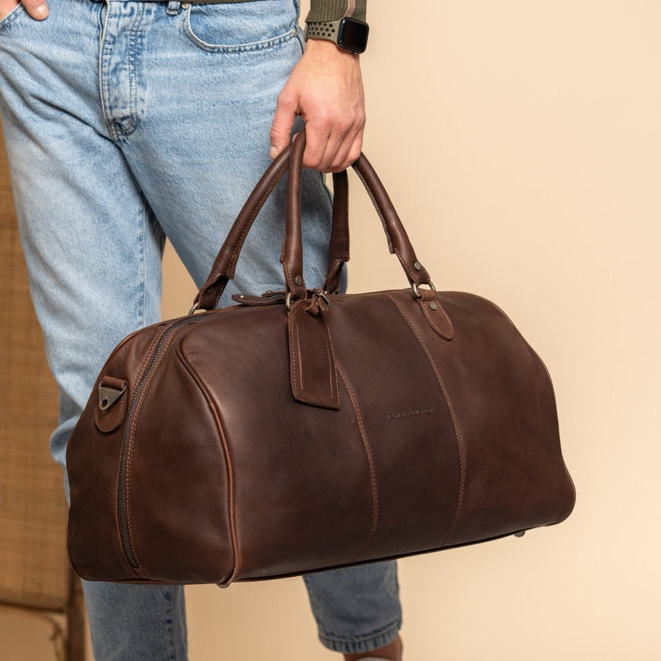William Full-Grain Leather Weekender Bag für Damen – Zusätzliche Produktansicht 2