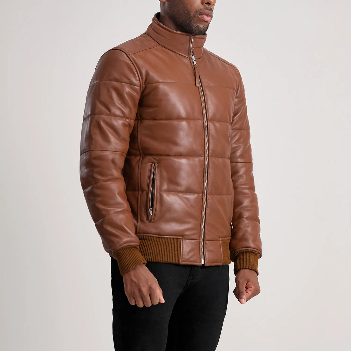 
Lucas Leder-Bomberjacke für Herren – alternate product view 2