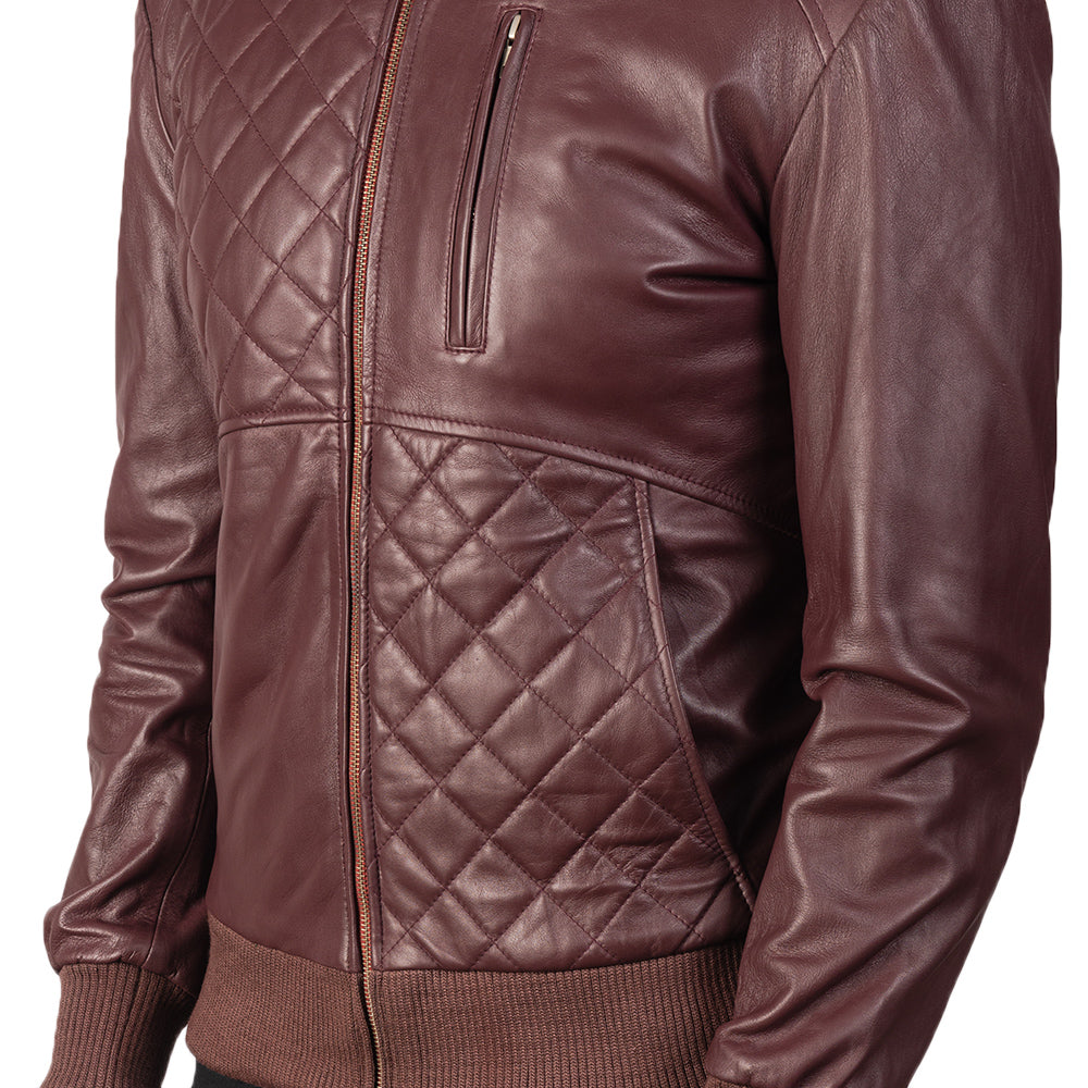 
Moda Leder-Bomberjacke für Herren – alternate product view 5