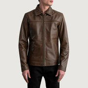 Mystical Lederjacke für Herren – Zusätzliche Produktansicht 3