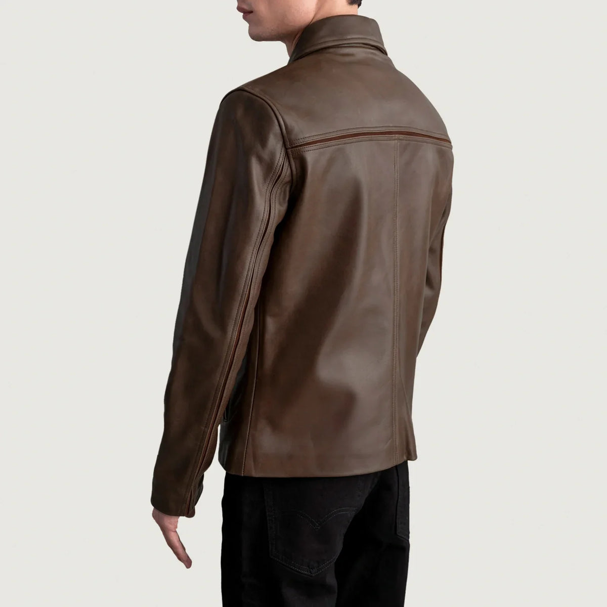 Mystical Lederjacke für Herren – Zusätzliche Produktansicht 6