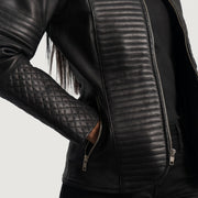 Nexi Gesteppt Lederjacke für Damen – Zusätzliche Produktansicht 6