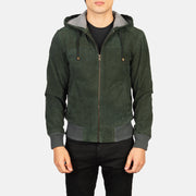 Nintenzo Leder-Bomberjacke für Herren – Zusätzliche Produktansicht 4