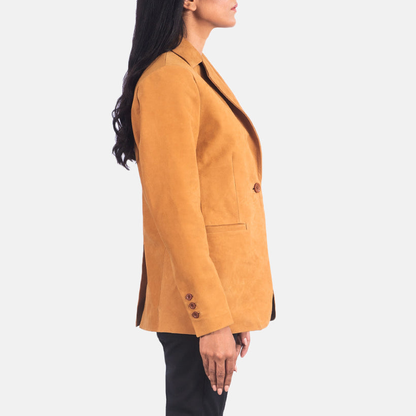 Norma Lederblazer für Damen