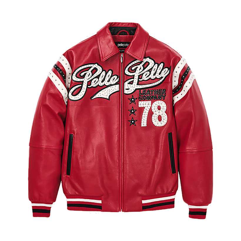 Varsity Lederjacke für Damen