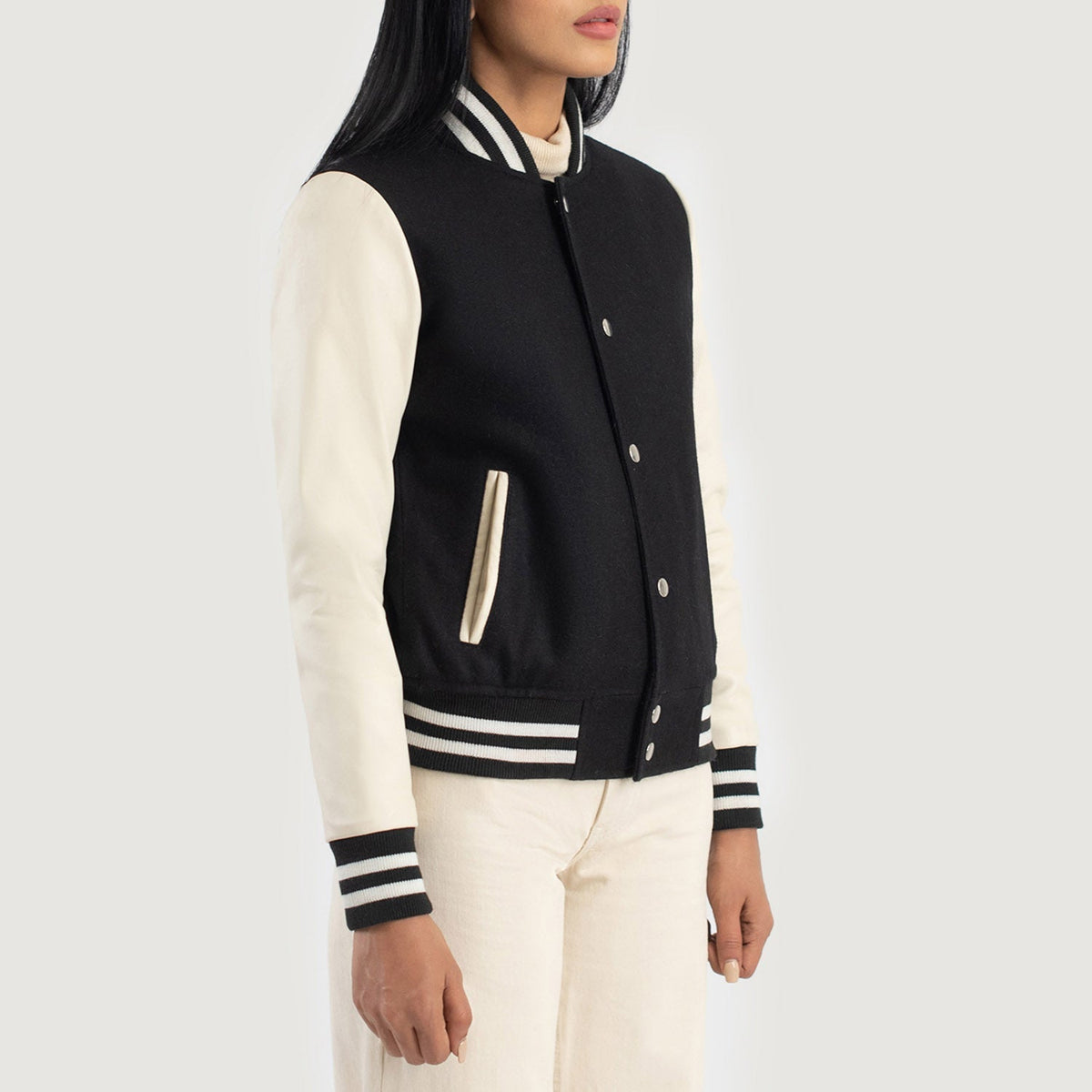 
Savant Varsity Lederjacke für Damen – alternate product view 2