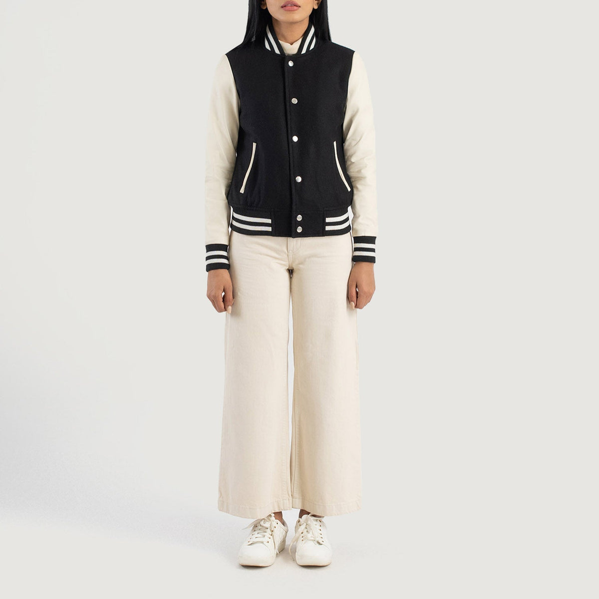 
Savant Varsity Lederjacke für Damen – alternate product view 3