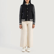 
Savant Varsity Lederjacke für Damen – alternate product view 3