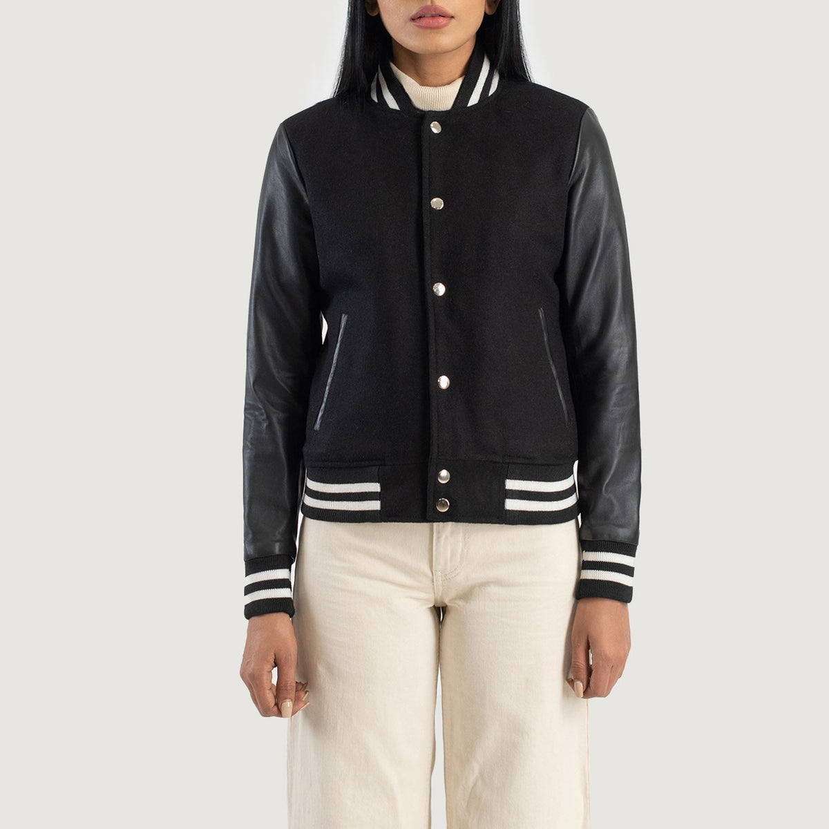 
Savant Varsity Lederjacke für Damen – alternate product view 4