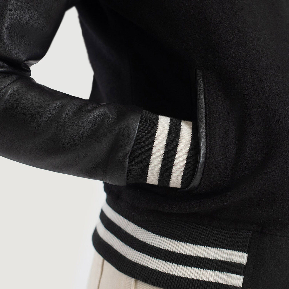 
Savant Varsity Lederjacke für Damen – alternate product view 6