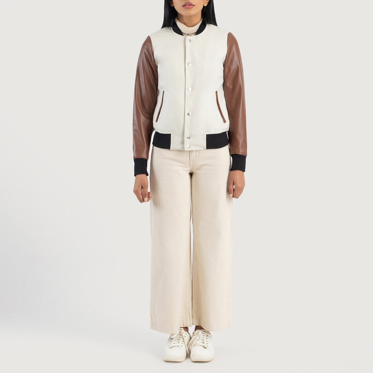 
Savant Varsity Lederjacke für Damen – alternate product view 3