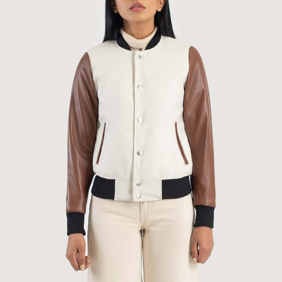 
Savant Varsity Lederjacke für Damen – alternate product view 4