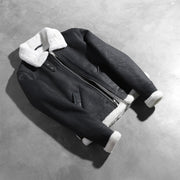 
Sherilyn B-3 Schwarz Leder-Bomberjacke für Damen – alternate product view 7