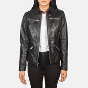 
Tomachi Rot Lederjacke für Damen – alternate product view 1