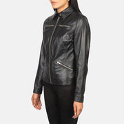 
Tomachi Rot Lederjacke für Damen – alternate product view 2
