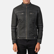 
Youngster Leder-Bikerjacke für Herren – alternate product view 3