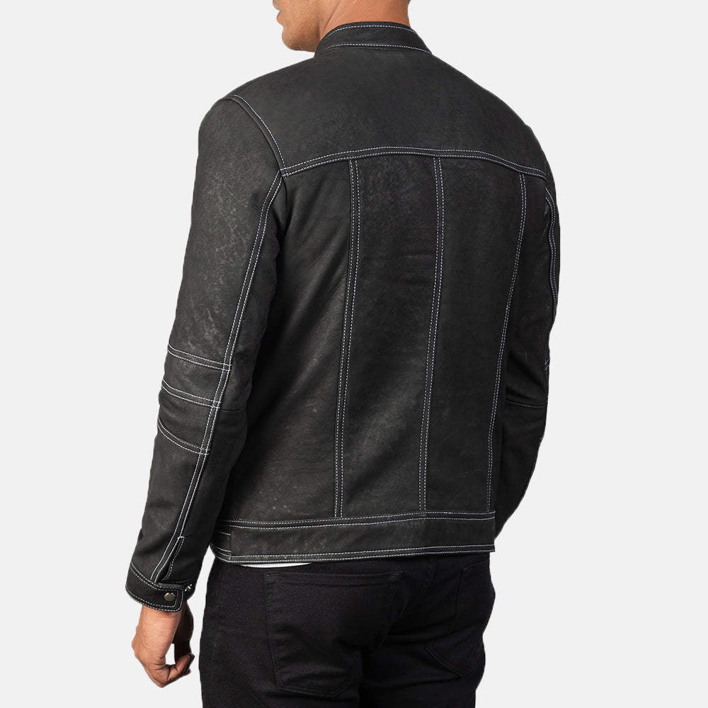 
Youngster Leder-Bikerjacke für Herren – alternate product view 5