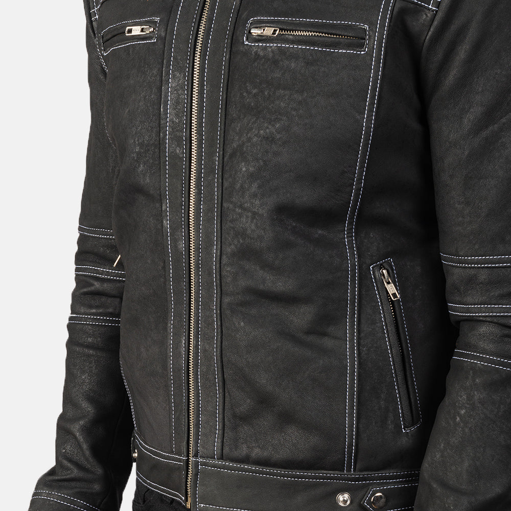 
Youngster Leder-Bikerjacke für Herren – alternate product view 6