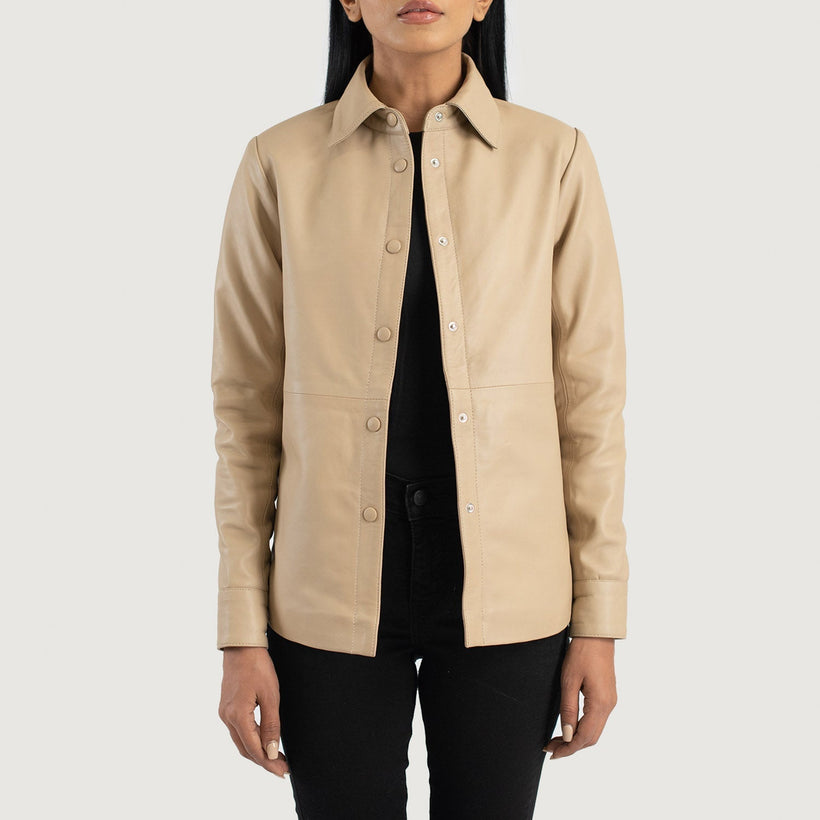Zenith Shirt Lederjacke für Damen