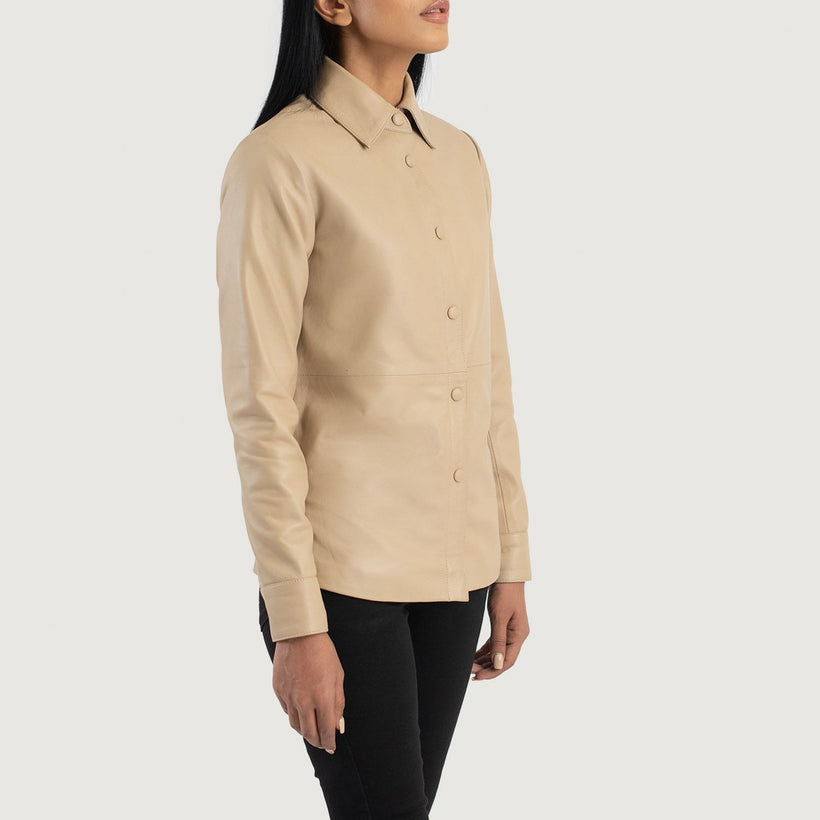 Zenith Shirt Lederjacke für Damen
