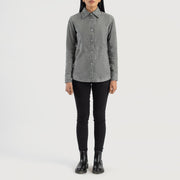 Zenith Shirt Lederjacke für Damen – Zusätzliche Produktansicht 3